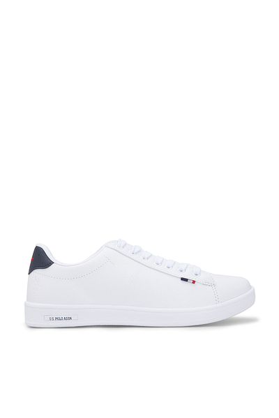 U.S. Polo Assn. White Men's Shoes FRANCO