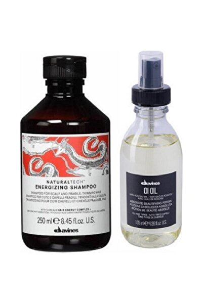 Davines زيت منعش للعناية بالشعر 250 مل - 135 مل لجميع أنواع الشعر