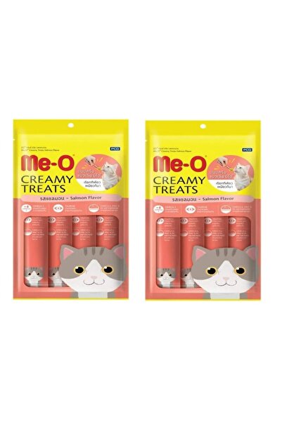 me-o Me-o Creamy Treats Somonlu Yaş Kedi Ödül Maması 15 Gr 4lü 2 Adet