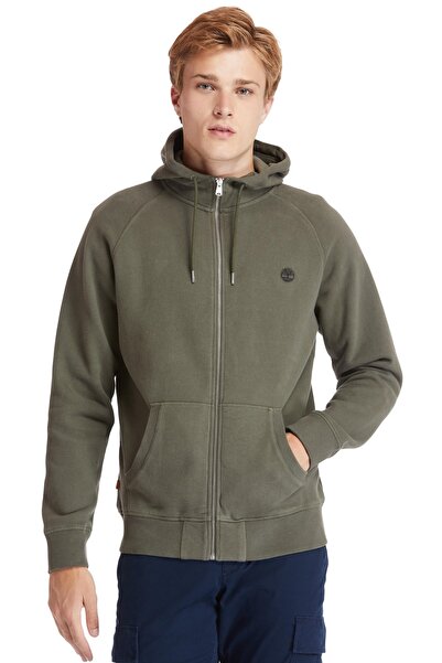 Timberland LS YEŞİL ERKEKLER İÇİN EXETER RİVER ZİP KAPÜŞONLU ÜST