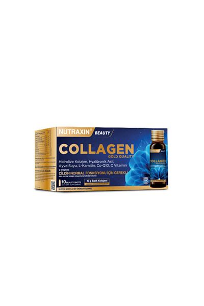 Nutraxin 10X50 ml Hyaluronic Acid, Collagen and Vitamin C Food Supplement
