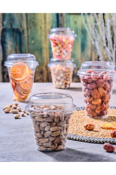 DC FORM AMBALAJ كوب بلاستيك شفاف للحيوانات الأليفة 10 0z (300 CC)