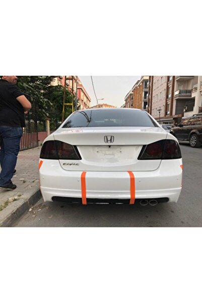 NamTuning Honda Civic Fd6 Tampon Arka Ek 2006 2011 Mugen Rr Sağ/çiftli Çıkış