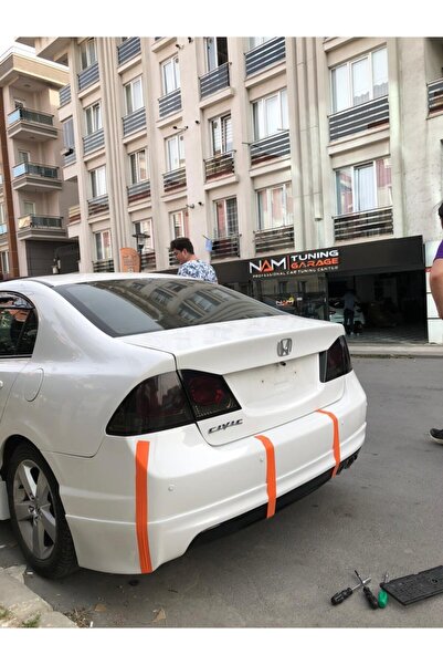 NamTuning Honda Civic Fd6 Tampon Arka Ek 2006 2011 Mugen Rr Sağ/çiftli Çıkış