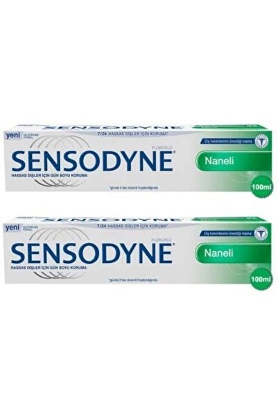Sensodyne Hassas Dişler Için Naneli Diş Macunu 100ml X 2 Adet