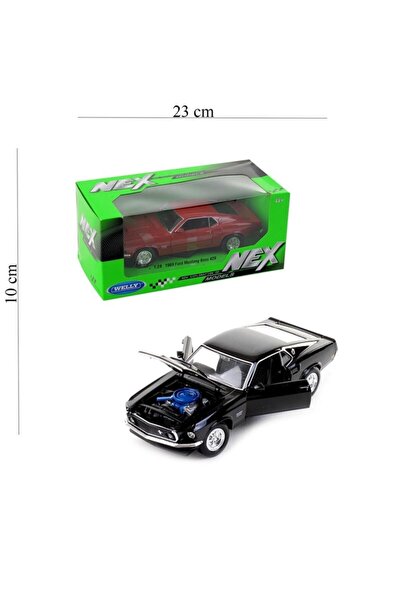WELLY 1:24 Metal 1969 Ford Mustang Boss 429
