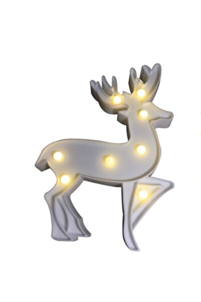 LEDREYON Geyik Tasarımlı Ledli Masa Gece Lambası Led Lamba Led Işık
