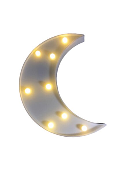 LEDREYON Ay Tasarımlı Ledli Masa Gece Lambası Led Lamba Led Işık