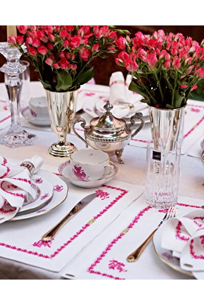 Tunesi Home Pink Way Amerikan Servisi 4 Adet