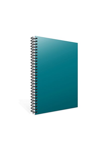 Gıpta Eko A4 80 Yaprak Plastik Kapak Spiralli Defter (2029) Çizgili Turkuaz