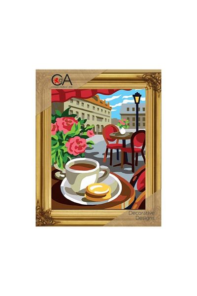 collection d'art Tapestry Kit 22 X 30 Cm Tea Time 6321