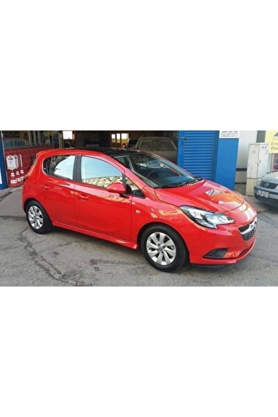 NamTuning Opel Corsa E Sport Uyumlu Marşpiyel Seti Plastik Boyasız 2014-