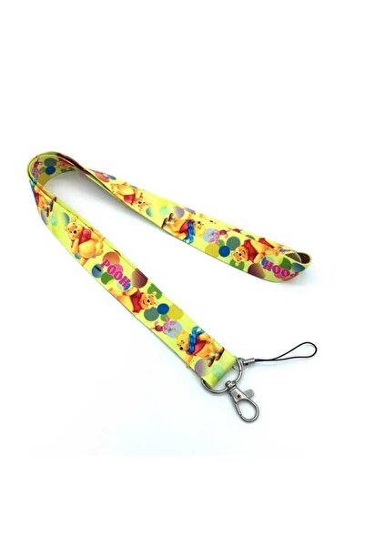 kürkçü Winnie The Pooh Boyun Askı Ipi Yaka Kartı