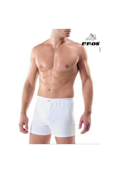 Eros Ανδρικό λευκό Boxer 2 τεμαχίων Ers 033