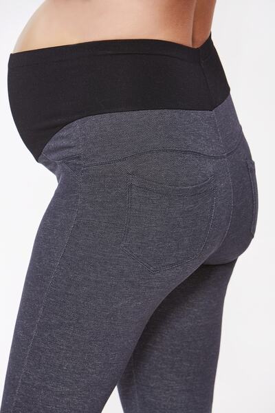 Motherway Hamile Belden Ayarlı Cepli Tayt Pantolon