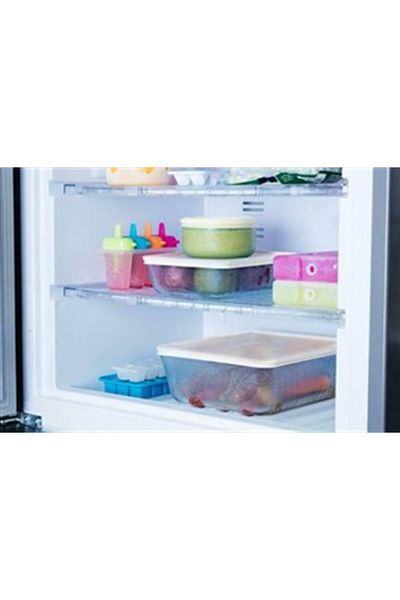 Pyrex 219p001/7044 Square Storage Container with Lid 2 L