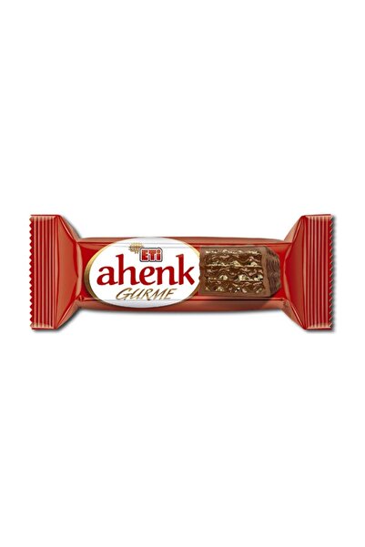Eti Ahenk Gurme Çikolata Kapli Fındık KremalI Gofret 50 g x 18 Adet