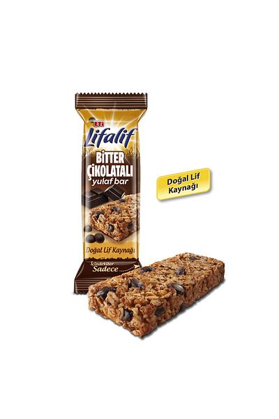 Eti Lifalif Dark Chocolate Oat Bar 35 g * 10 Pieces