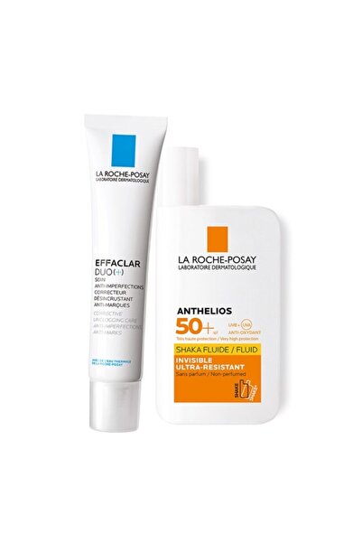 La Roche Posay Akneye Eğilim Gösteren Ciltler Için Kapatıcı Bakım Ve Güneş Koruma Seti