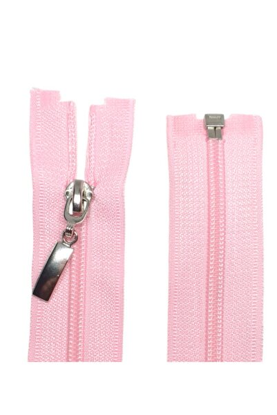 Koza 110cm Pembe Ferace Fermuarı 5 Adet