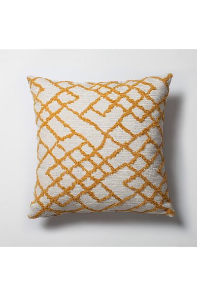 Fineroom Living "Maya" - Ethnic Kilim Patterned Throw Pillow 50x50 (Inner Pillow Included)