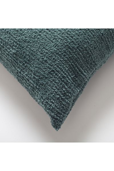 Fineroom Living "Cosy" - Pernă cu pene texturată din piele de oaie 50x50 (pernă interioară inclusă)