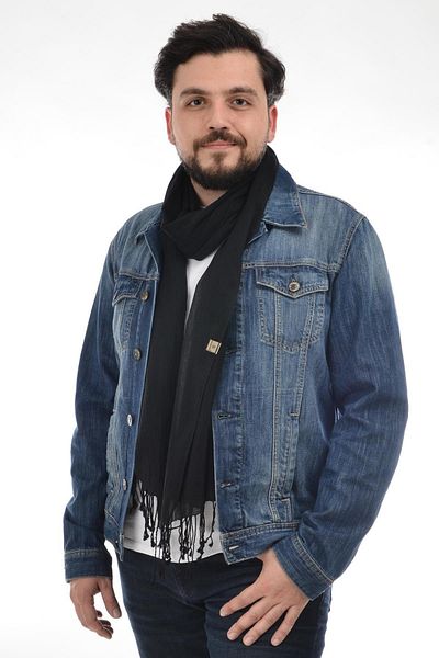 Dosimira Men's Cotton Fringed Scarf