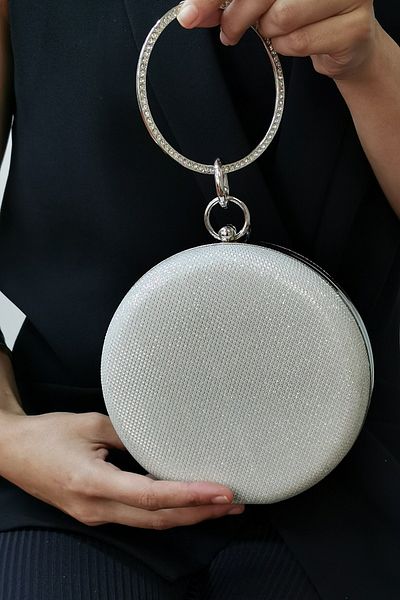 NAZART 259 Pochetă rotundă pentru rochie de seară