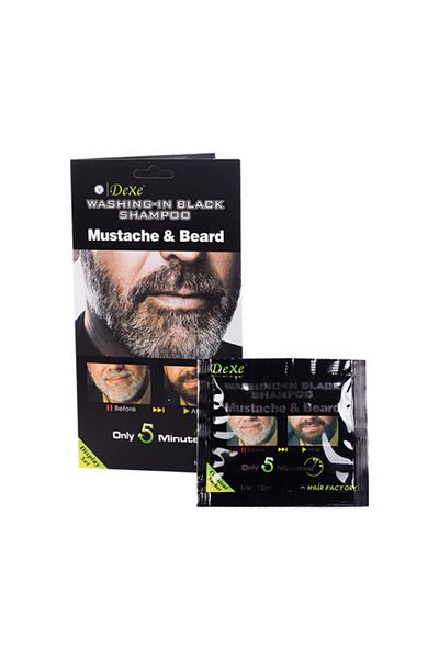 Nano Absolute Dexe 2*15 Ml Beard Blackening Shampoo