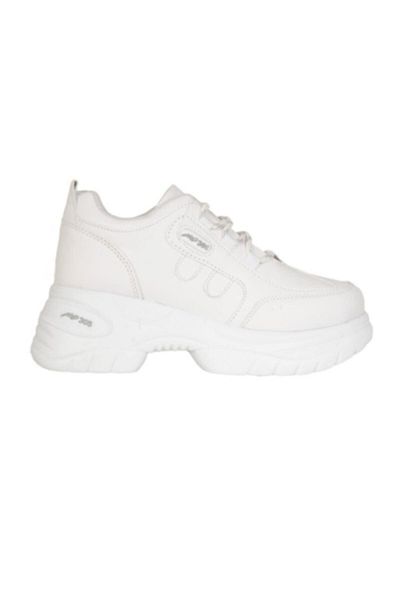 M.P. Pantofi sport alb cu talpă groasă de damă St 03679201 -305zn