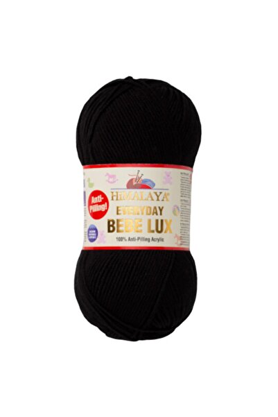 Himalaya Siyah Örgü İpi 5'li