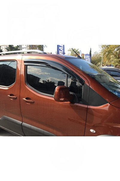 Z Tech Siyah Fıat Fiorino  Cam Rüzgarlığı 2 Parça