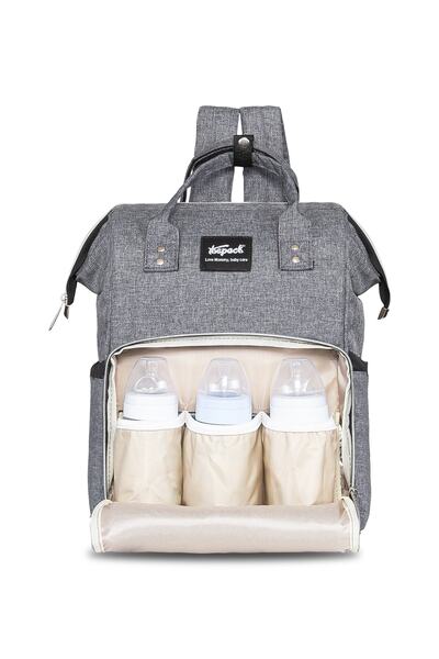 Thepack Deluxe Anne Bebek Bakım Çantası Gri