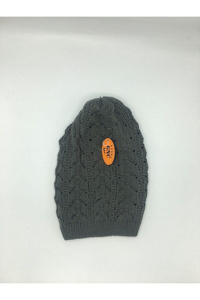 GONCA ŞAPKA Men's and Women's Patterned Knitwear Beret