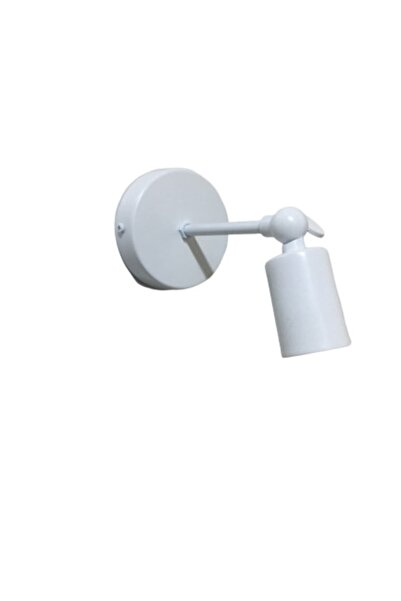 RİOLİGHT Mafsallı Beyaz Metal Aplik