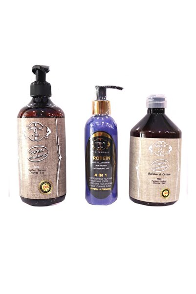 SPECİAL 4 YOU Protein,4in1 Protein Brezilya Fönü Bakım 200ml Protein+500ml Tu...