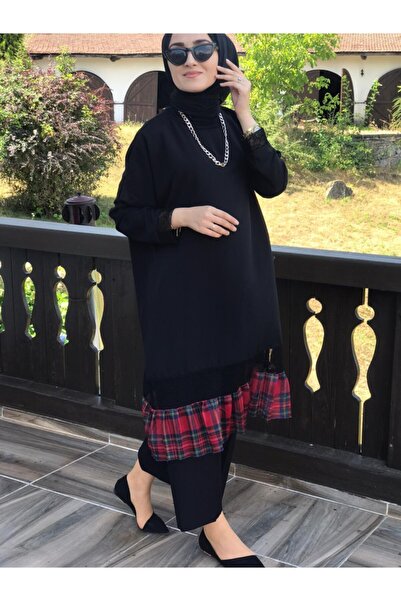 AYSUN AYDEMİR Plaid Detailed Set