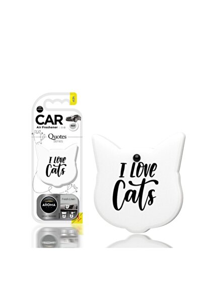 Car Air Freshener Quotes Series (fresh Linen)