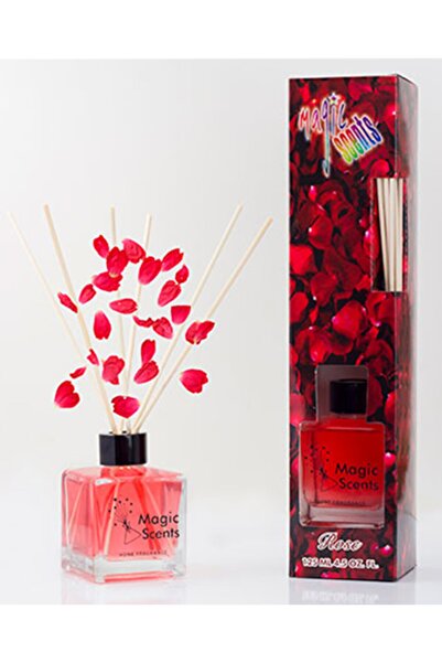 meliha hanım Magic Scents Bambu Çubuklu Gül Ortam Ve Oda Kokusu 125 Ml