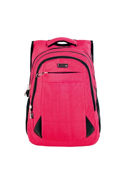 Relaxion Unisex Pink 4 Compartment Daily Sports School Backpack 2227