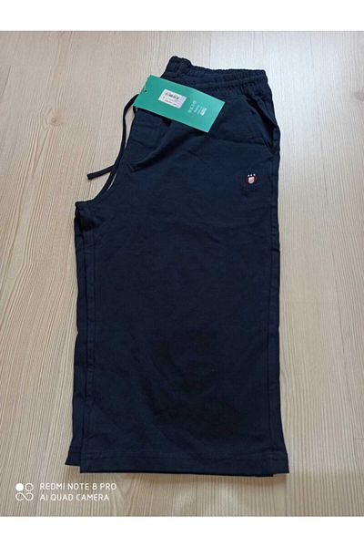 Jiber Ανδρικό Navy Blue χτενισμένο βαμβακερό Capri 4631