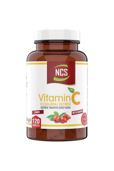 NCS Vitamin C 1000 Mg Beta Glutan Rosehip Zinc 120 Tab 6 Box 720 Tablets
