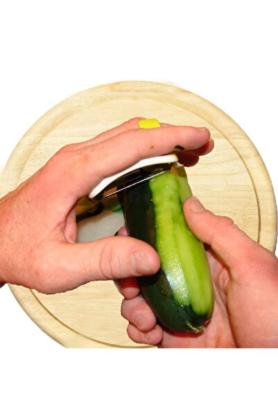 Carneil Parmak Geçmeli Hızlı Pratik Sebze Meyve Soyacağı