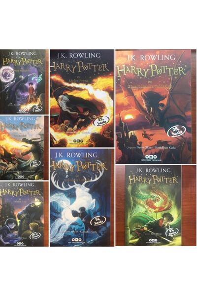 Yapı Kredi Yayınları Harry Potter Kitapları Serisi - 7 Kitaplık Set - J.k. Rowling -