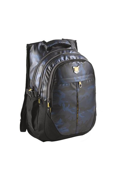 Relaxion Unisex Blue 4 θέσεων καθημερινό αθλητικό σακίδιο πλάτης - 2235