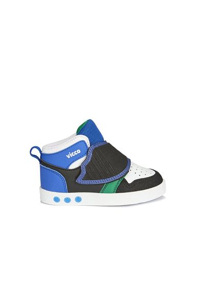 Vicco Erkek Çocuk Mavi-siyah  Işıklı Çocuk Spor Ayakkabı Saks 313.b20k.100