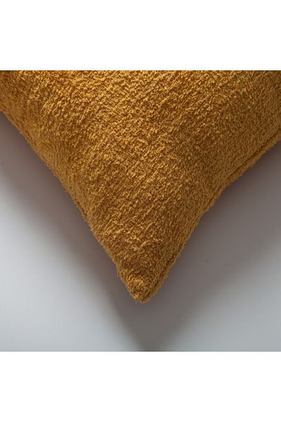 Fineroom Living "Cozy" - Sheepskin Textured Feather Throw Pillow 50x50 (Inner Pillow Included)
