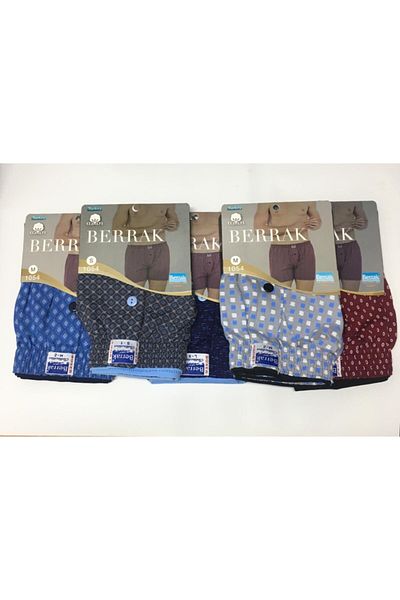 Berrak 1054 Ανδρικά βαμβακερά μποξεράκι 3 τεμαχίων