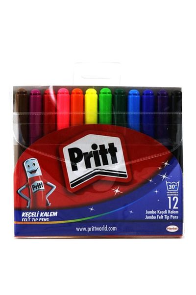 Pritt Set of 12 Washable Paint Jumbo Felt Pens