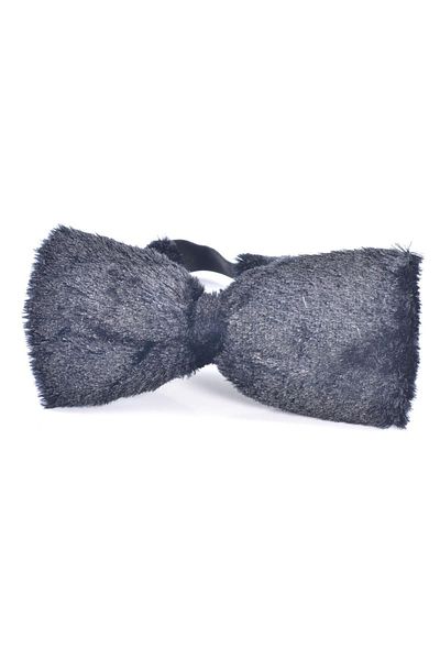 hahai accessories Hahai Women's Elastic Black Color Plush Bow Hair Band